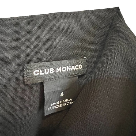 Club Monaco wool blend dress cropped dress pants size 4 excellent condition - Picture 9 of 10